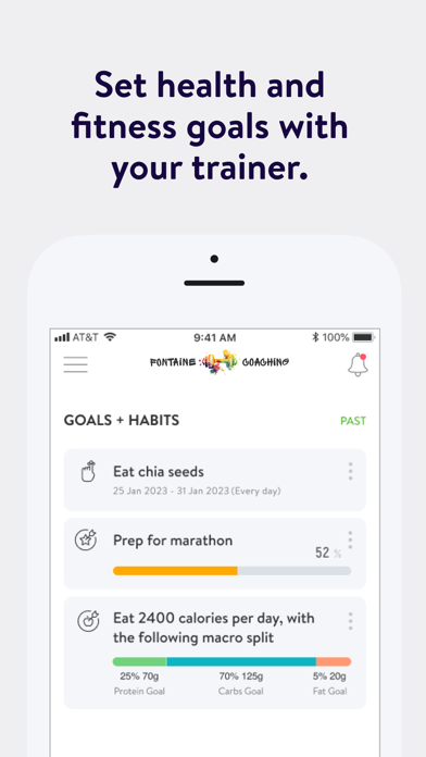Fontaine Coaching Screenshot