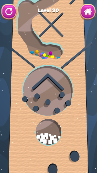 Fun Sand Balls Puzzle Games 3D Screenshot