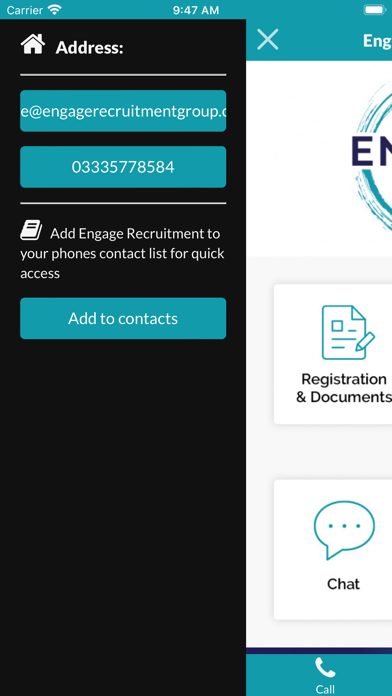 Engage Recruitment Screenshot