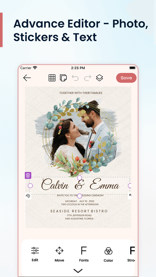 #7. Invite Card - Invitation Maker (iOS) 由: Sapna Chudasama