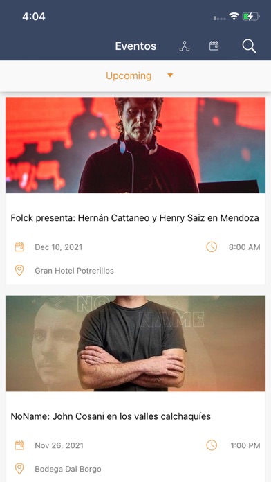 Club de Música Electrónica Screenshot