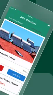 solar panel & rooftop calc + iphone screenshot 2