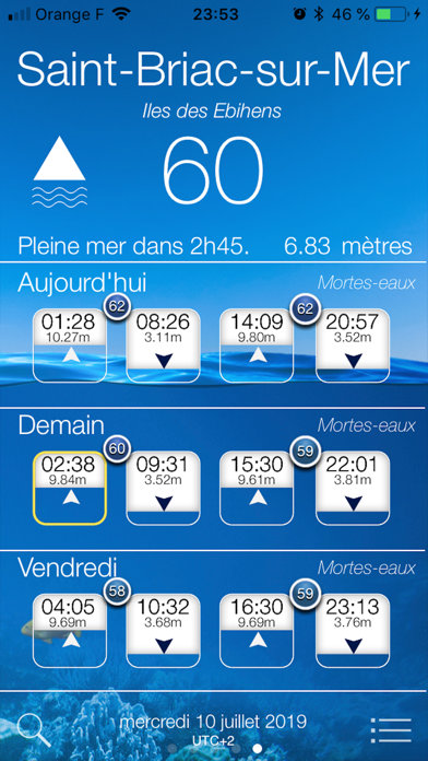 Screenshot #2 pour iMarées 2024