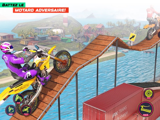 Screenshot #4 pour vélo stunt race master jeu 3d