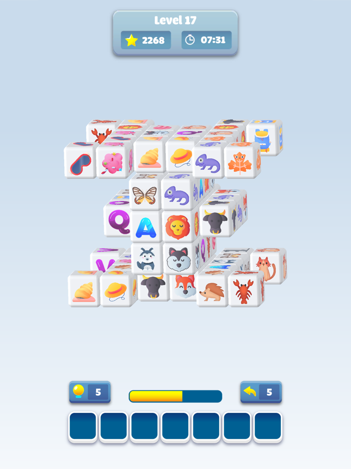 Cube Crush - 3D Match Puzzle