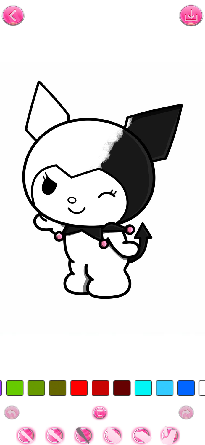 The Sanrio Kuromi Paint Book