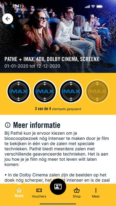 Club Pathé iPhone app afbeelding 4