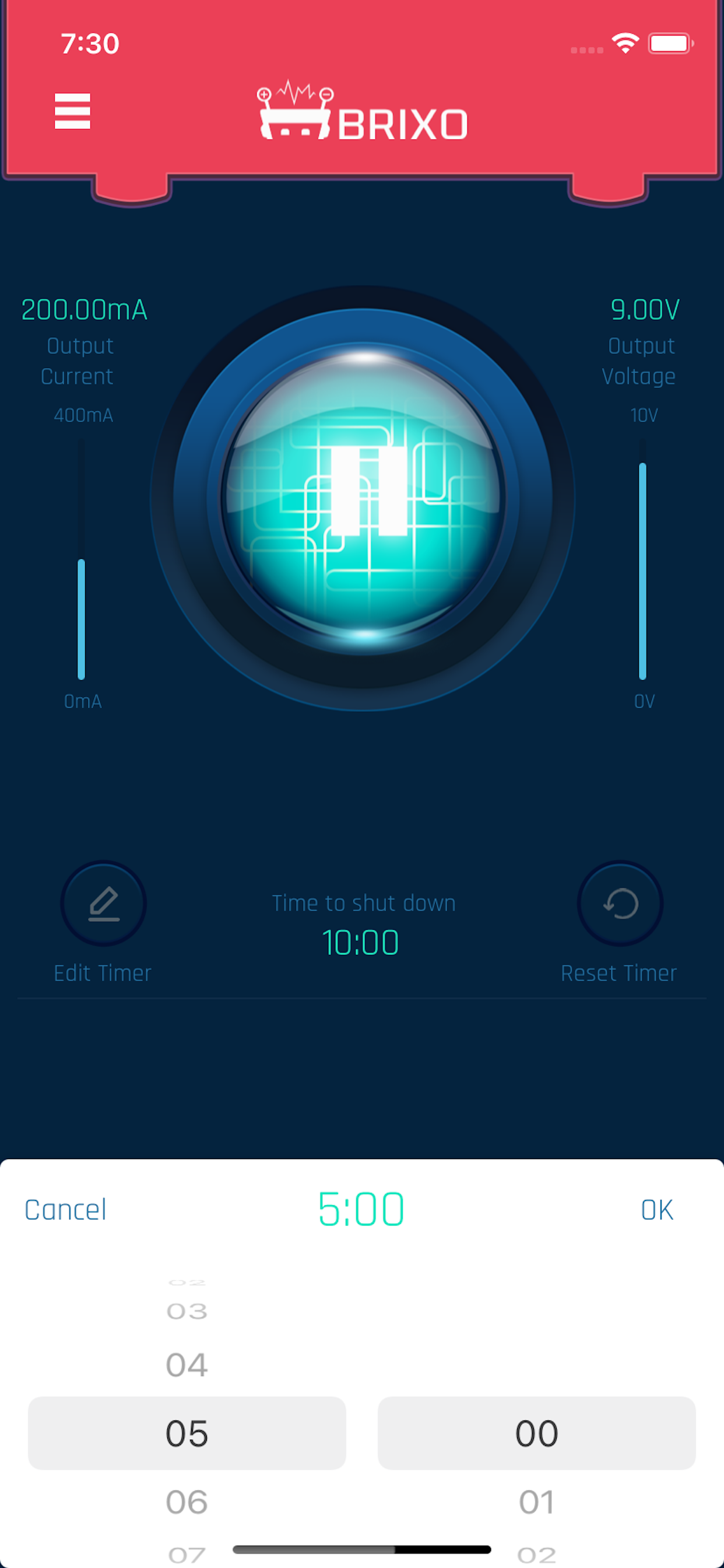 Brixo Control App