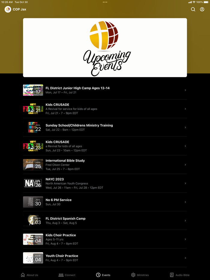 Church of Pentecost Jax FL