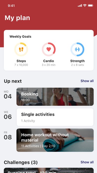 ChallengeTrainer-Nicole de Bom Screenshot