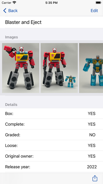 Collector's Case Screenshot