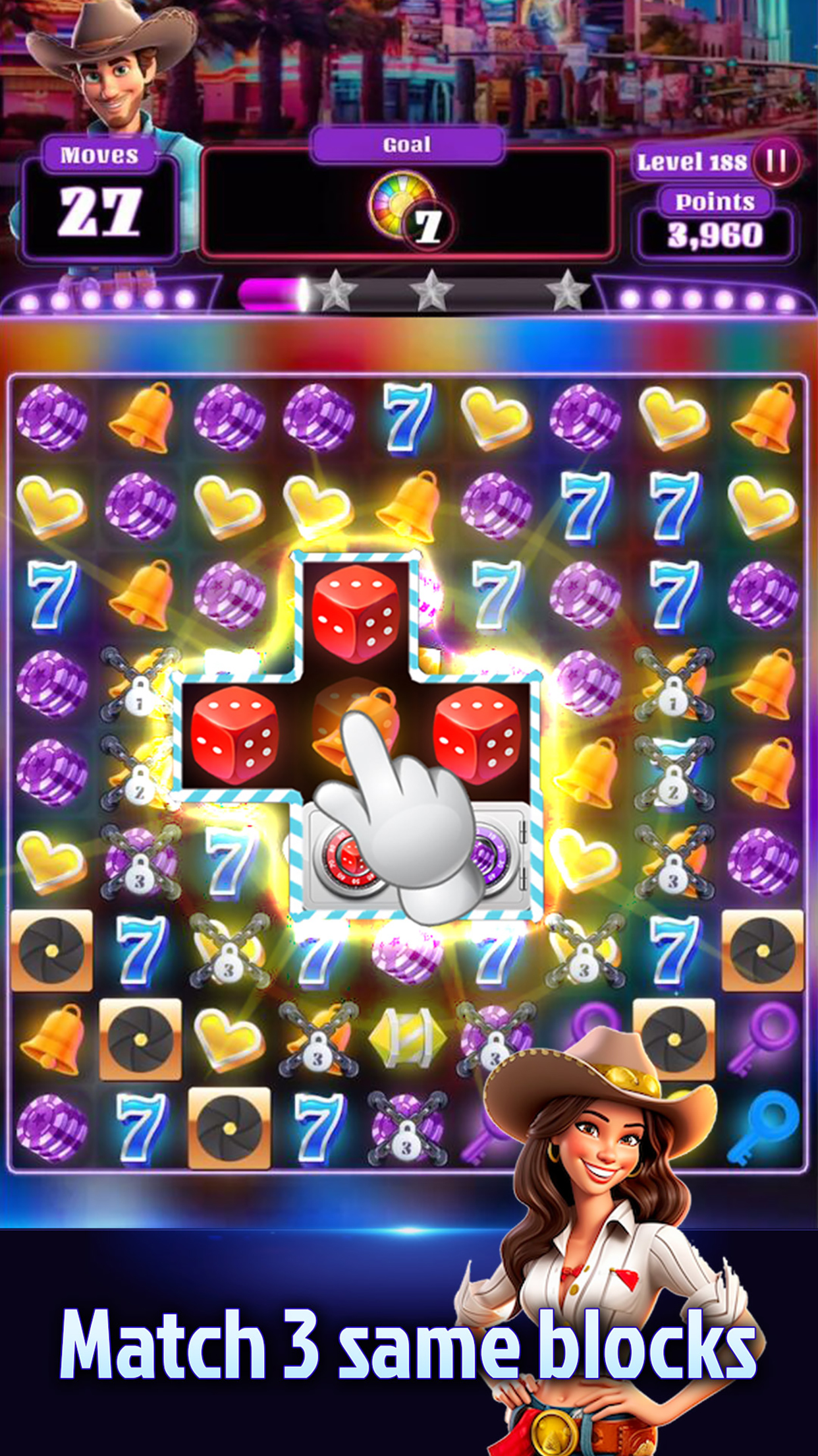 Vegas Match Puzzle