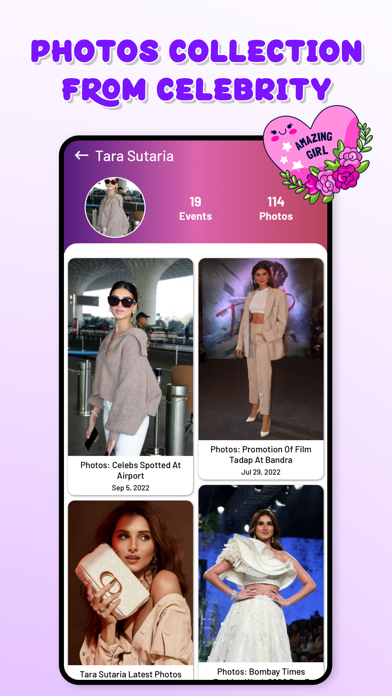 Celebrity Events Photos Screenshot