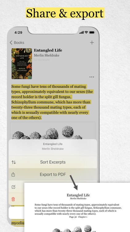 Excerpt - The Book Highlighter screenshot-4