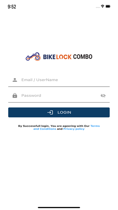 Screenshot #1 pour Bike Lock Combo