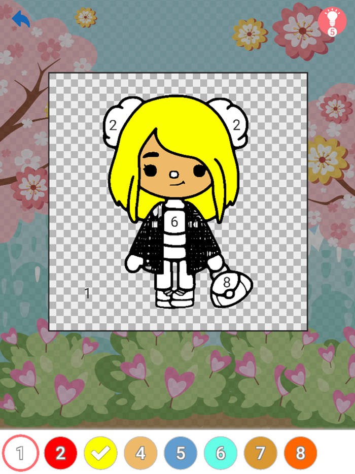 Toca Boca Coloring Book Life