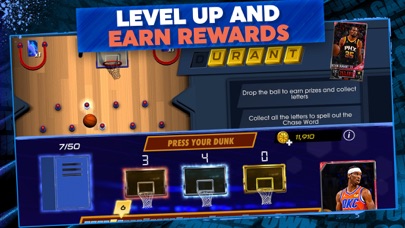 screenshot of NBA 2K Mobile Basketball Game 7