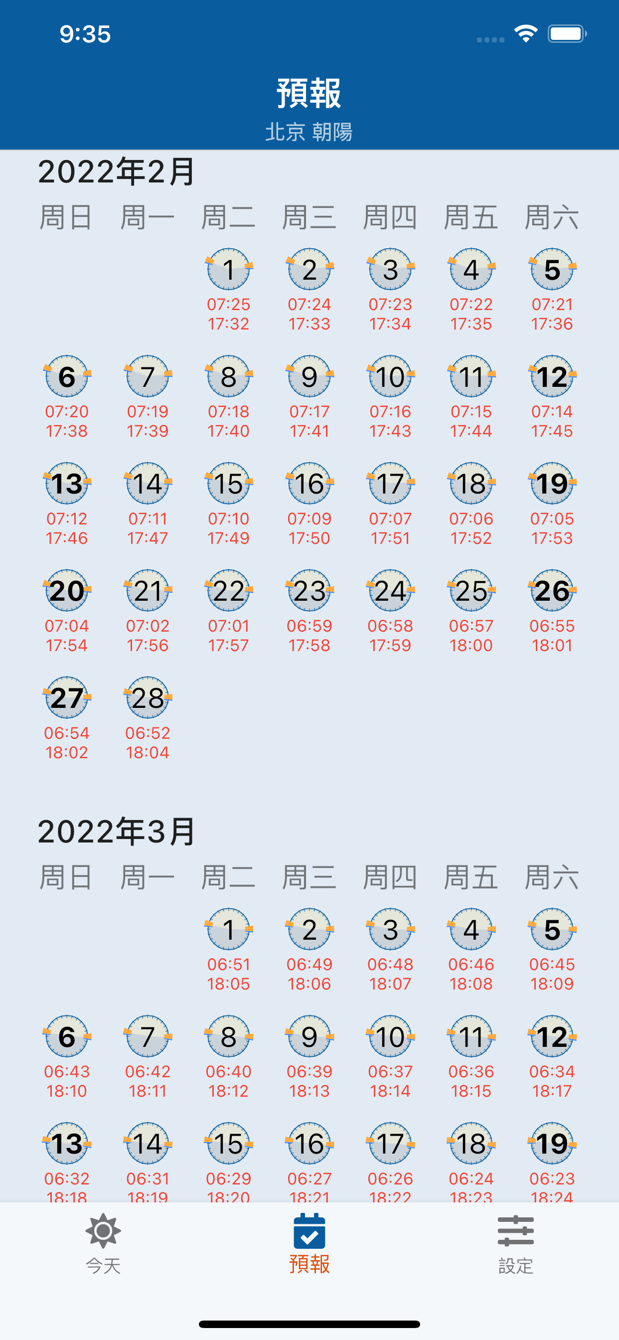 Sun Moon Times