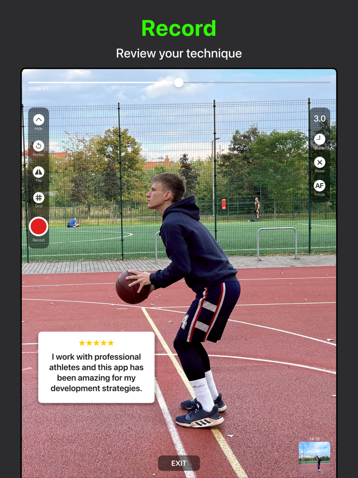 Video Delay Instant Replay Cam