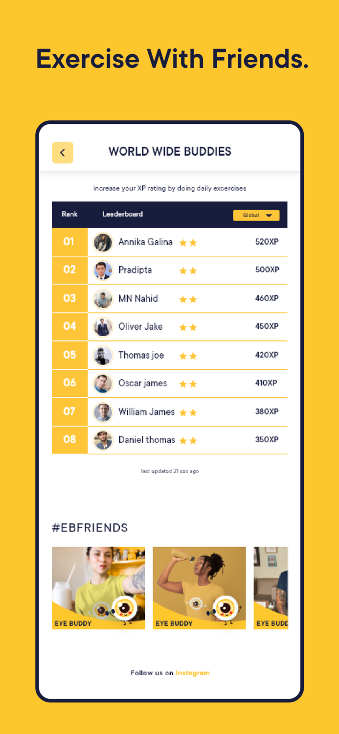 EyeBuddy – Eye Exercise and Exam