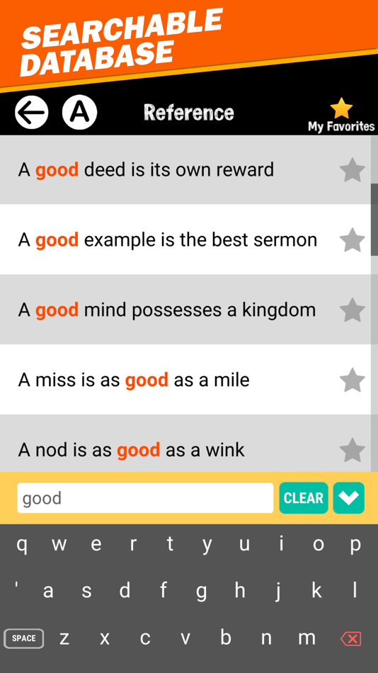 #7. Proverbs & Phrases Collection (iOS) 由: F Permadi