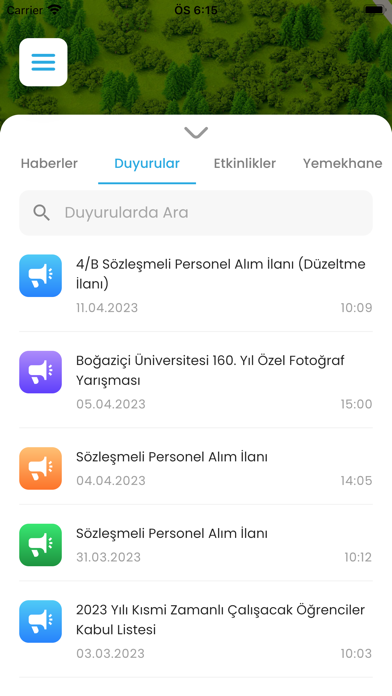 BUCampus Boğaziçi University Screenshot
