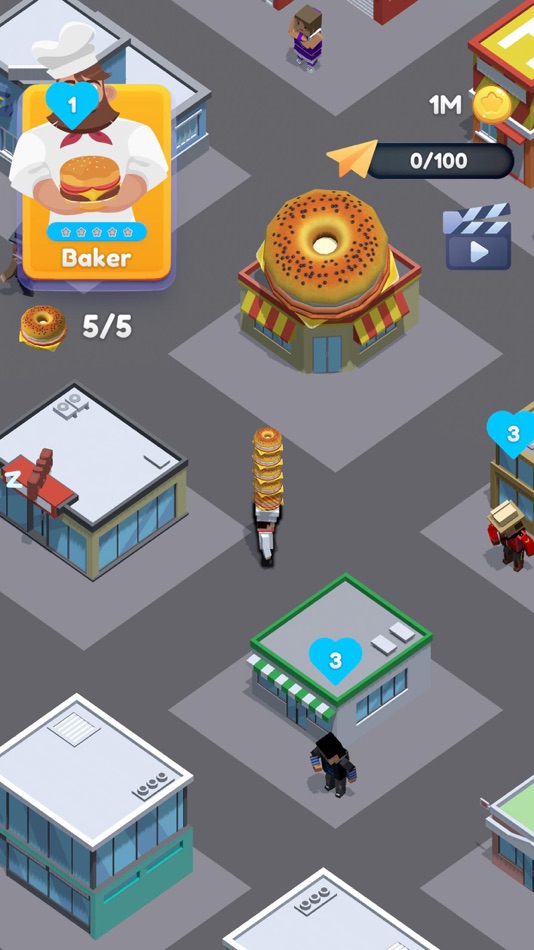 #1. Burger Kingdom (iOS) Podle: Matthew & Rouge