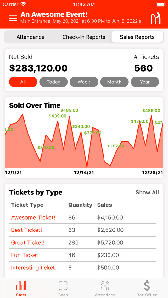 #5. Ticketsauce Check-In (iOS) 由: TicketSauce