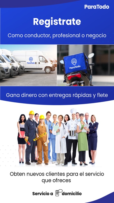 ParaTodo Proveedor Screenshot