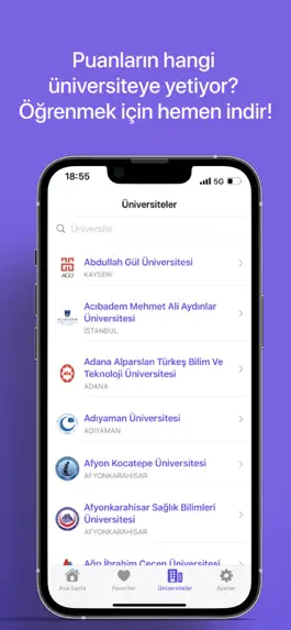 Game screenshot YKS Tercih Kılavuzu hack