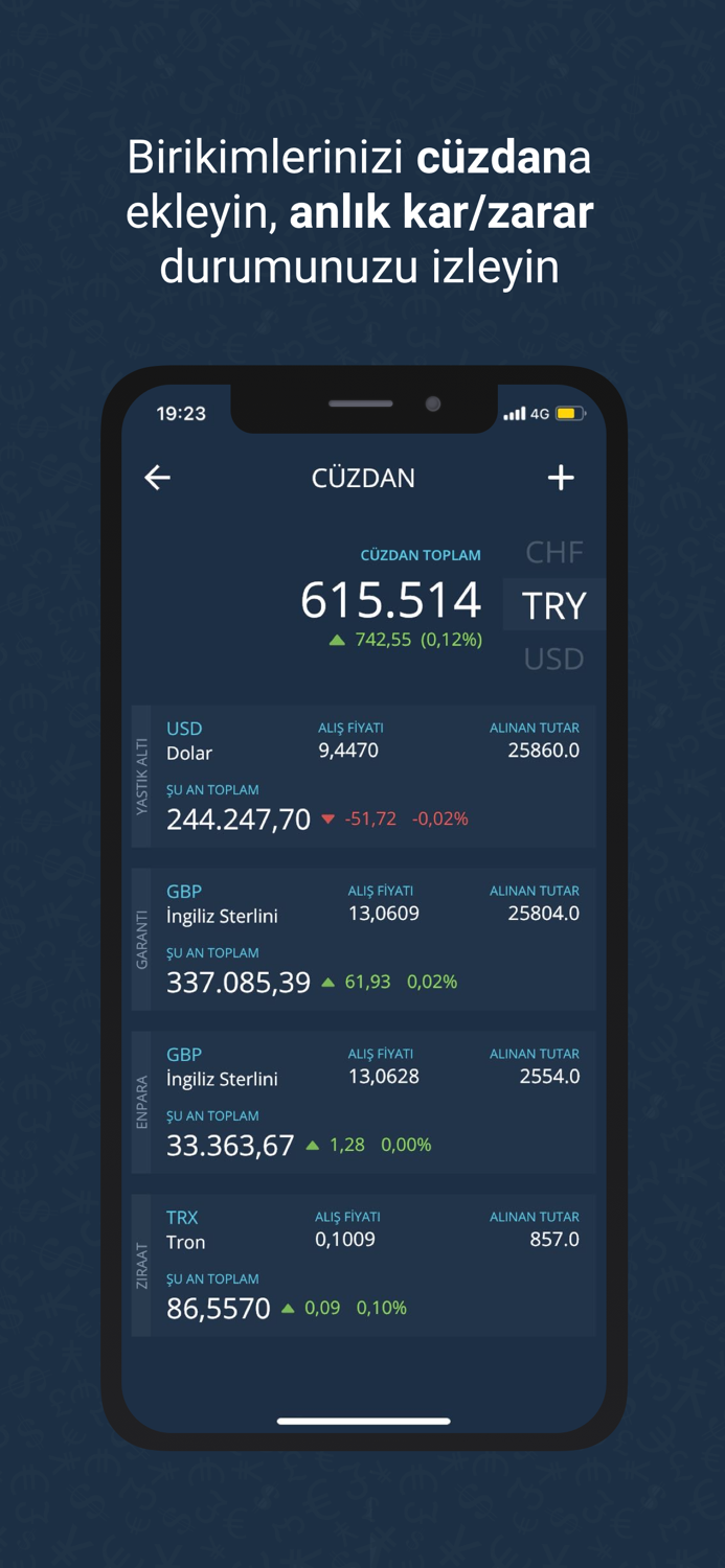 Döviz App - Canlı Altın Borsa