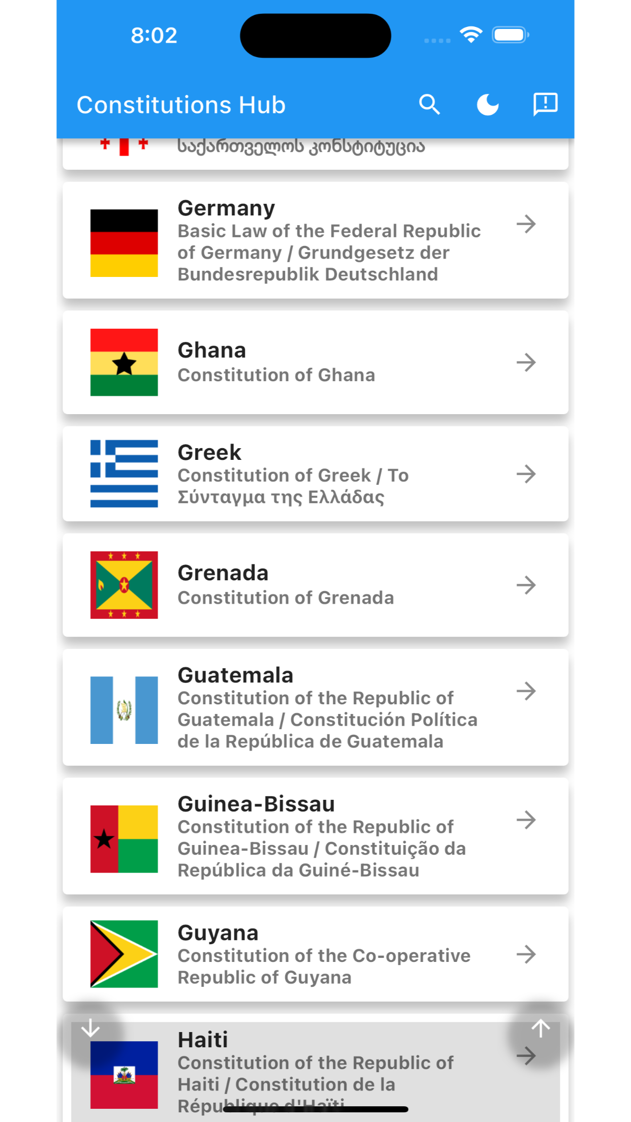 Constitutions Hub
