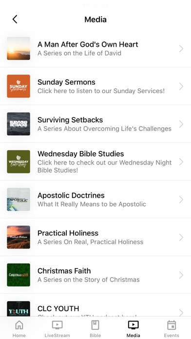 Christian Life Church WI Screenshot