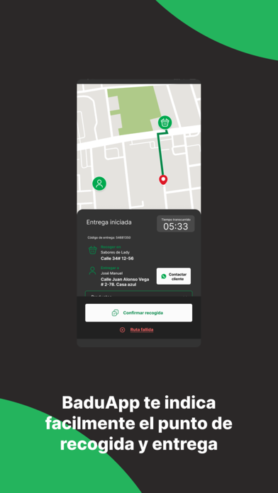 BaduApp Driver Screenshot 2 - AppWisp.com BaduApp Driver Screenshot 2 - AppWisp.com