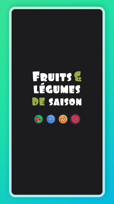 Fruits et légumes de saison Screenshot