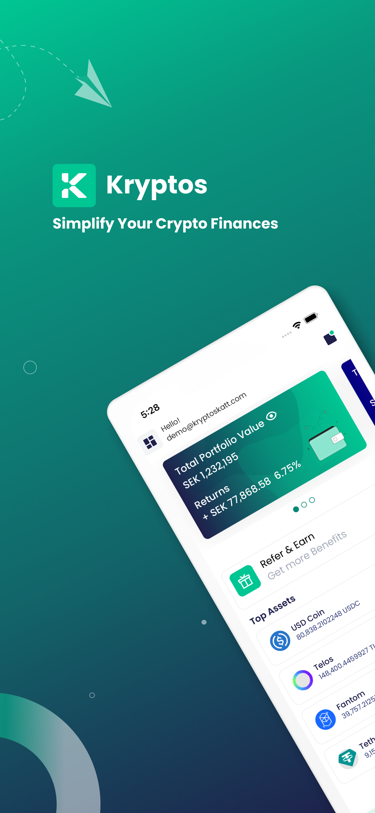 Kryptos - Crypto Tracker