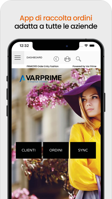 PRIME365 Order Entry Fashion Screenshot