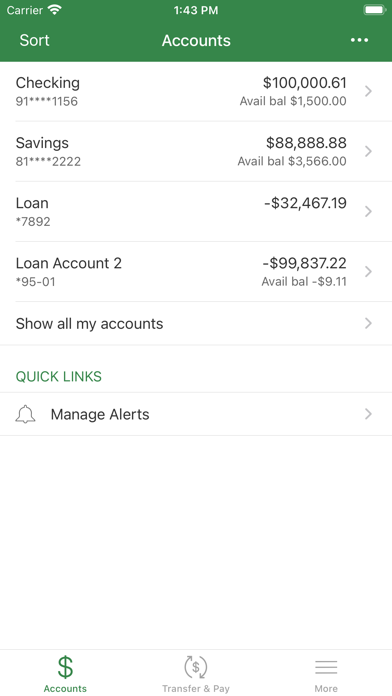 KCSB Mobile Banking Screenshot