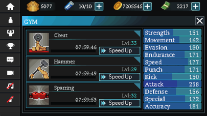 MMA Legend Online Fighter Screenshot