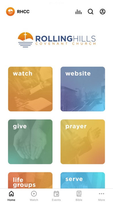 Rolling Hills Covenant Church Screenshot
