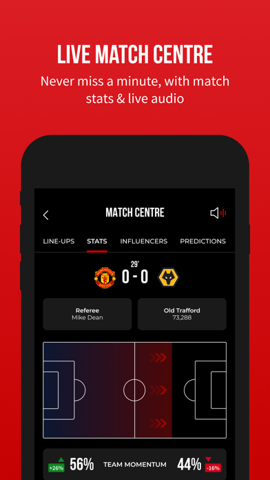 Screenshot #2 pour Manchester United Official App