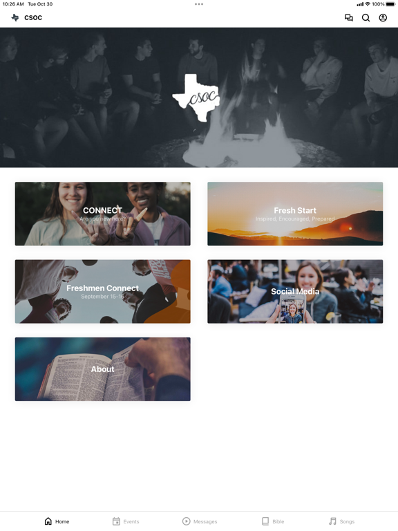 Screenshot #4 pour Christian Students on Campus