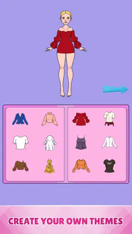 Game screenshot Sweet Paper Doll- Dress Up DIY mod apk