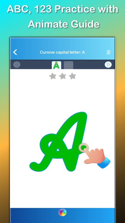 ABC Alphabet Writing Worksheet