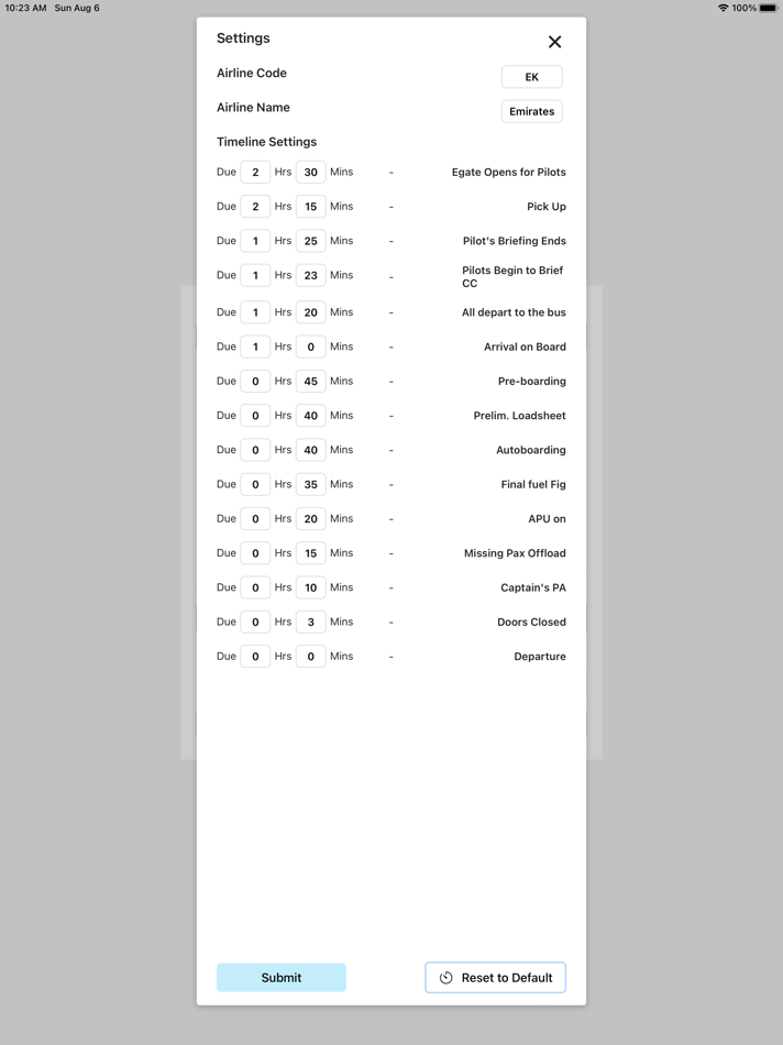 #4. Flight Timeline (iOS) 由: Kofi Atiemo