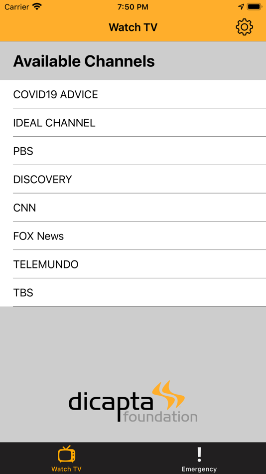 #1. GoCC4All (FEMA Test Channel) (iOS) 게시자: Dicapta Foundation Corporation