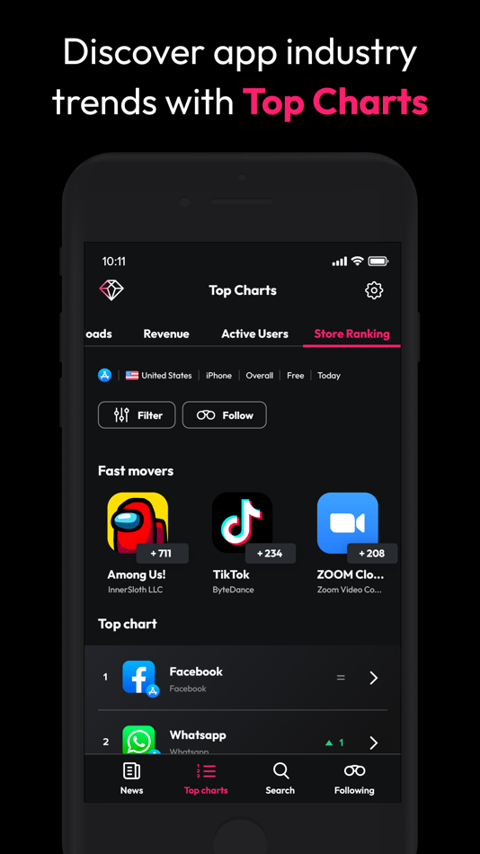 #1. Pulse by data.ai (iOS) 由: App Annie