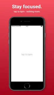 tap to bpm iphone screenshot 1