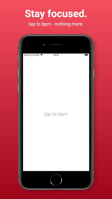 Screenshot #1 pour tap to bpm