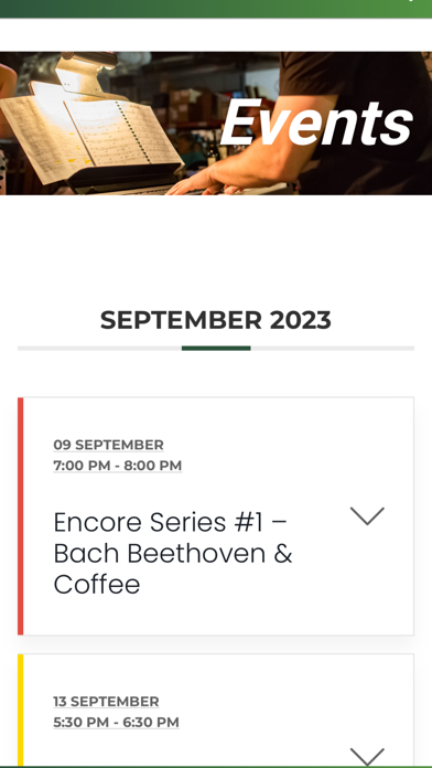 Summerville Orchestra Screenshot